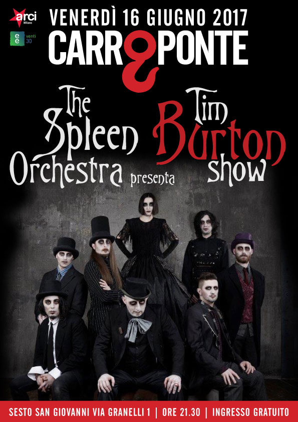 THE SPLEEN ORCHESTRA – TIM BURTON TRIBUTE SHOW