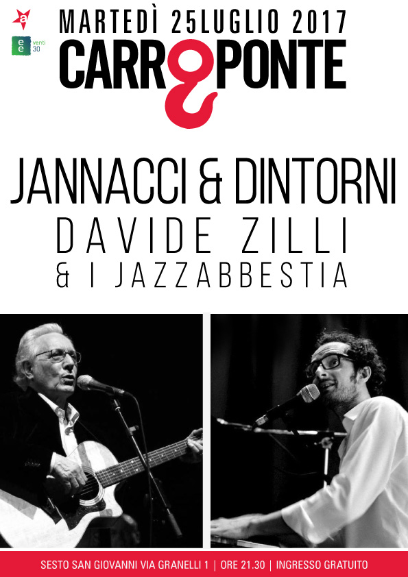 JANNACCI E DINTORNI: DAVIDE ZILLI & I JAZZABBESTIA
