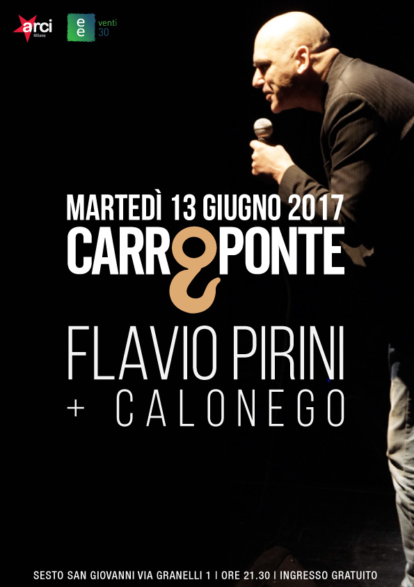 Sul Palco della Luna: FLAVIO PIRINI + Calonego