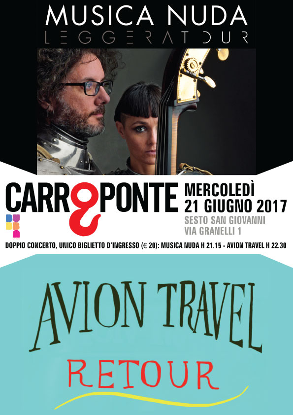 MUSICA NUDA + AVION TRAVEL
