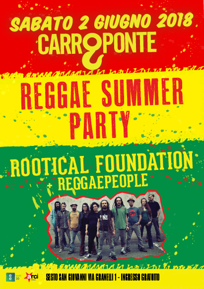 REGGAE SUMMER PARTY W/ ROOTICAL FOUNDATION